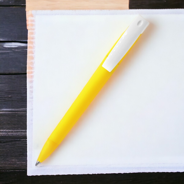 Ручка шариковая T-pen софт-тач / Стильная и надежная с поворотным механизмом